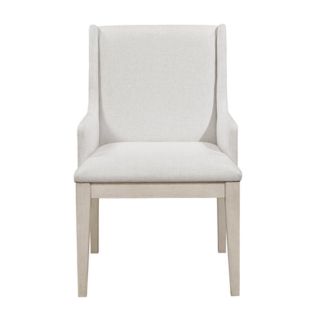 Tundra Ivory Arm Chair, Set of 2 by Homelegance at Eve Furniture