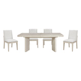 Tundra Ivory Extendable Dining Room Set by Homelegance at Eve Furniture