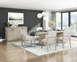 Tundra Ivory Extendable Dining Room Set by Homelegance at Eve Furniture