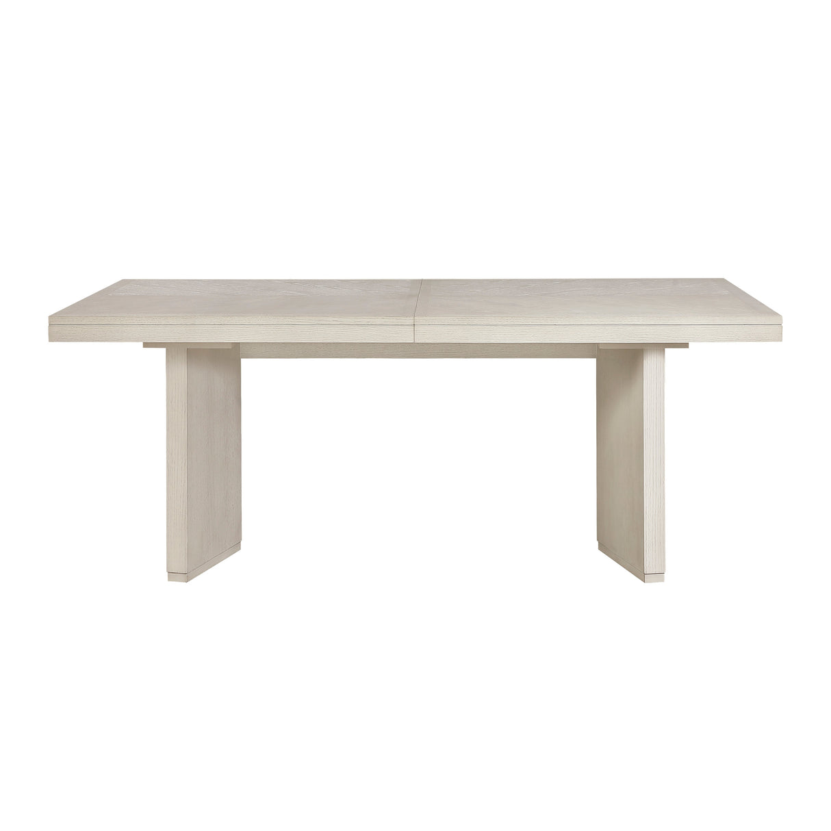 Tundra Ivory Extendable Dining Table by Homelegance at Eve Furniture