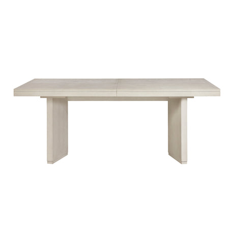 Tundra Ivory Extendable Dining Table by Homelegance at Eve Furniture