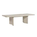 Tundra Ivory Extendable Dining Table by Homelegance at Eve Furniture