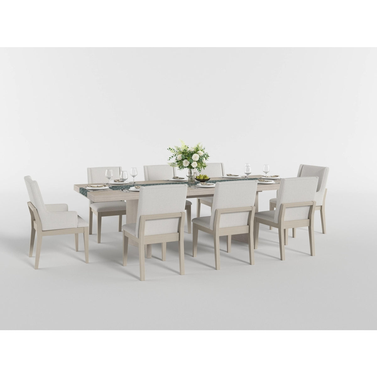 Tundra Ivory Side Chair, Set of 2 by Homelegance at Eve Furniture