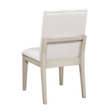 Tundra Ivory Side Chair, Set of 2 by Homelegance at Eve Furniture