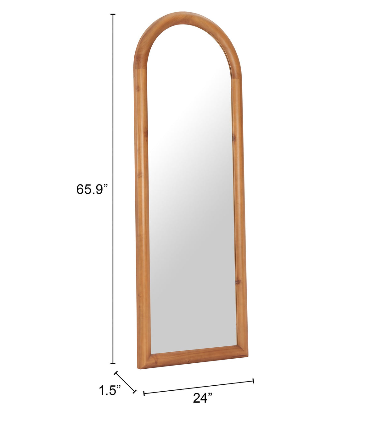 Tur Natural Mirror by Zuomod at Eve Furniture