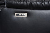 Turbo Black Power Reclining Sectional by New Era Innovations at Eve Furniture