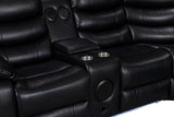Turbo Black Power Reclining Sectional by New Era Innovations at Eve Furniture