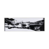 Turbulent River by Mercana Studio a Hand Embellished Textured Framed Art Print Matted under Glass by Mercana at Eve Furniture