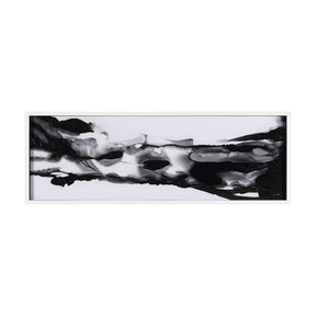 Turbulent River by Mercana Studio a Hand Embellished Textured Framed Art Print Matted under Glass by Mercana at Eve Furniture