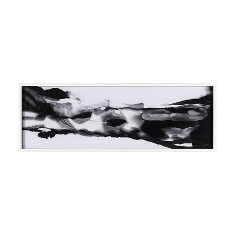 Turbulent River by Mercana Studio a Hand Embellished Textured Framed Art Print Matted under Glass by Mercana at Eve Furniture