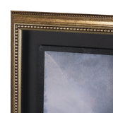 Turbulent Skies Abstract by Mercana Studio a Hand Embellished Framed Print under Glass by Mercana at Eve Furniture