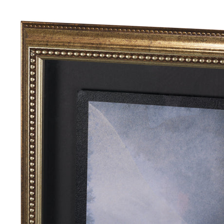Turbulent Skies Abstract by Mercana Studio a Hand Embellished Framed Print under Glass by Mercana at Eve Furniture