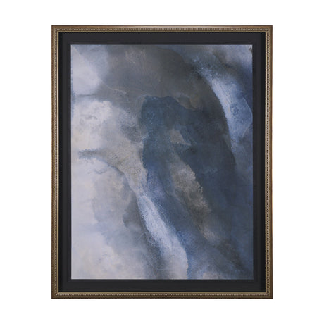 Turbulent Skies Abstract by Mercana Studio a Hand Embellished Framed Print under Glass by Mercana at Eve Furniture