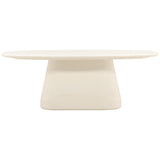 Turell Outdoor Dining Table, Ivory by Dovetail at Eve Furniture