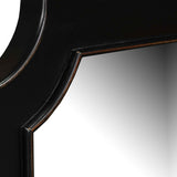 Turin 31" Mirror in Distressed Black by Home Trends & Design at Eve Furniture