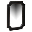 Turin 31" Mirror in Distressed Black by Home Trends & Design at Eve Furniture