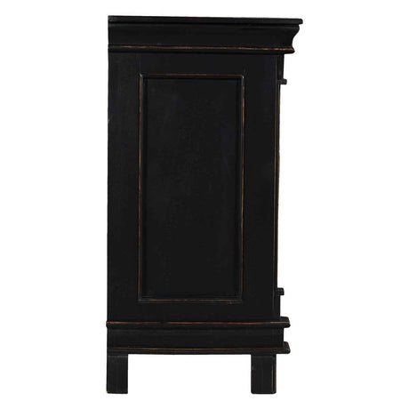 Turin 70" Dresser in Distressed Black by Home Trends & Design at Eve Furniture