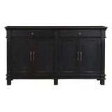 Turin 70" Sideboard in Distressed Black by Home Trends & Design at Eve Furniture