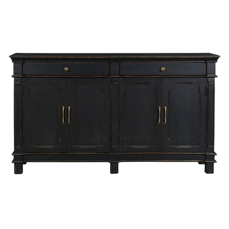 Turin 70" Sideboard in Distressed Black by Home Trends & Design at Eve Furniture