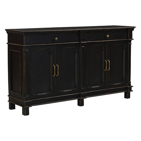Turin 70" Sideboard in Distressed Black by Home Trends & Design at Eve Furniture