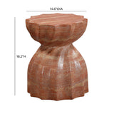 Turin Indoor / Outdoor Concrete Stool by TOV Furniture at Eve Furniture