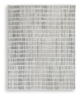 Turinwith Ivory/Black Large Rug by Ashley at Eve Furniture