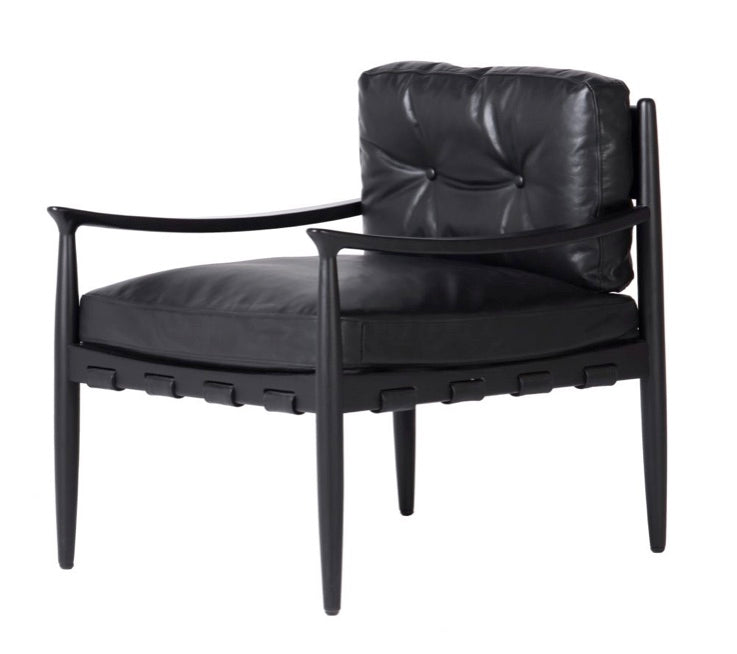 Turner Leather Chair by Moe's Home at Eve Furniture