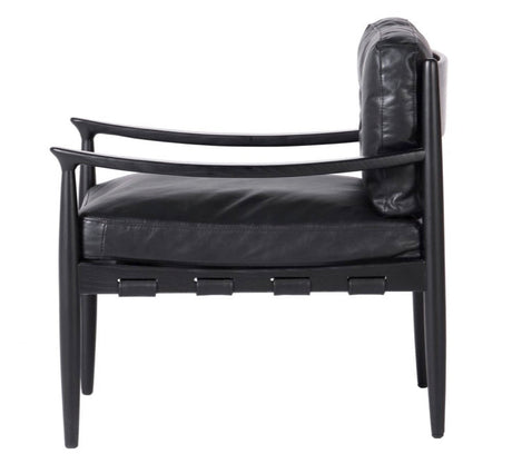 Turner Leather Chair by Moe's Home at Eve Furniture
