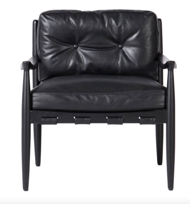 Turner Leather Chair by Moe's Home at Eve Furniture