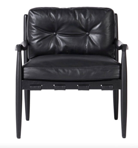 Turner Leather Chair by Moe's Home at Eve Furniture