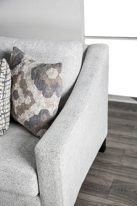 Turnham Transitional Upholstery Living Room Set by Furniture of America at Eve Furniture