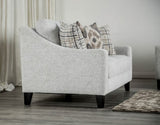 Turnham White/Black Sofa by Furniture of America at Eve Furniture