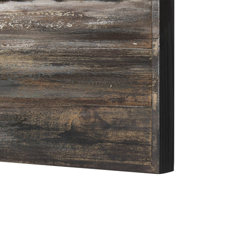 Tuscan Cypress Hand Painted on Wood Oil Painting by Mercana at Eve Furniture