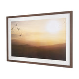 Tuscan View Sunset - Flight by Zaira Zarotti Framed Photo Print Matted under Glass by Mercana at Eve Furniture