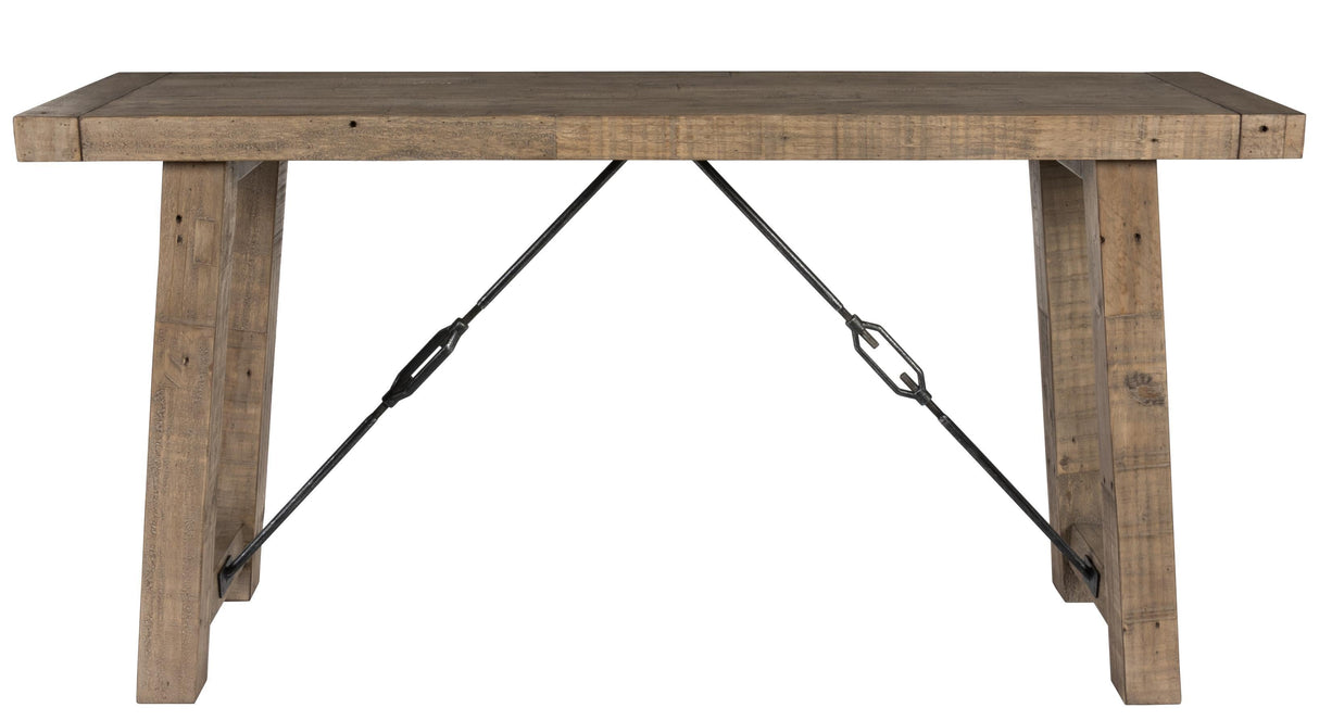 Tuscany Console Table - Distressed Brown by Classic Home at Eve Furniture