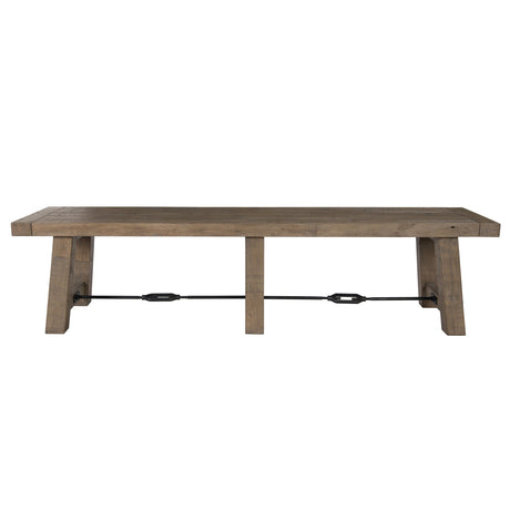 Tuscany Distressed Brown 74 Dining Bench by Classic Home at Eve Furniture