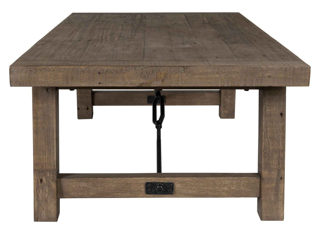Tuscany Distressed Brown Coffee Table by Classic Home at Eve Furniture