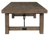 Tuscany Distressed Brown Coffee Table by Classic Home at Eve Furniture