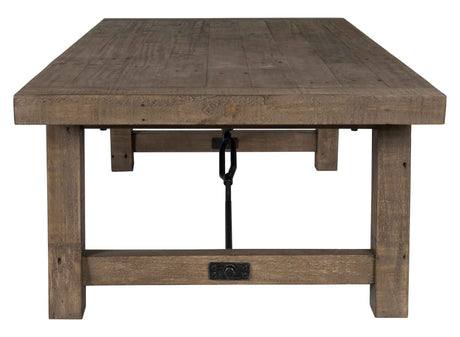 Tuscany Distressed Brown Coffee Table by Classic Home at Eve Furniture