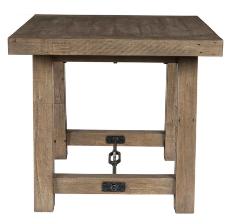 Tuscany Distressed Brown End Table by Classic Home at Eve Furniture