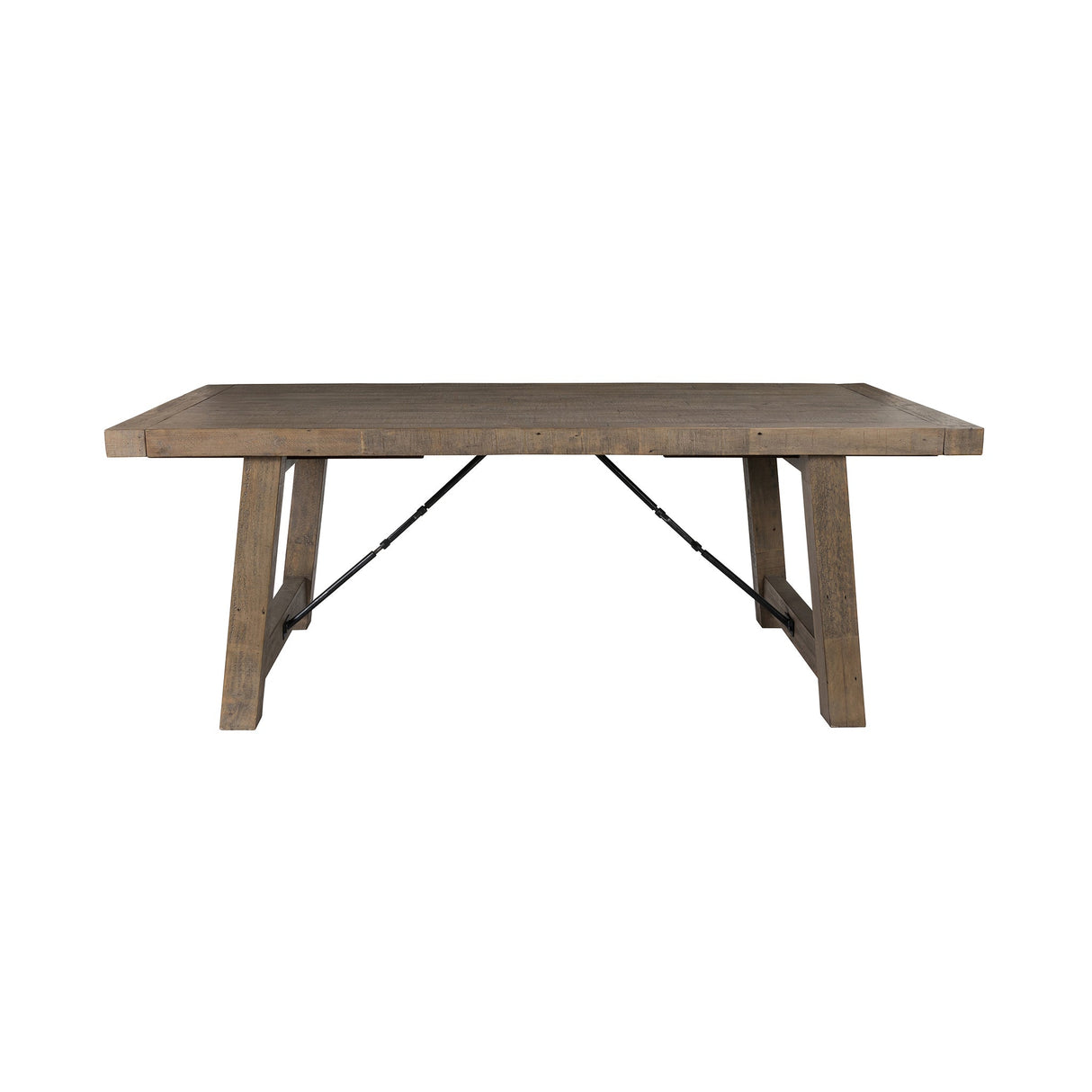 Tuscany Distressed Brown Extendable Dining Table by Classic Home at Eve Furniture
