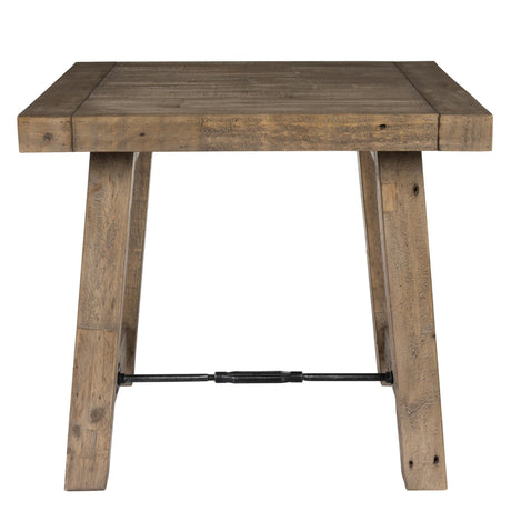 Tuscany Distressed Brown 26" End Table by Classic Home at Eve Furniture