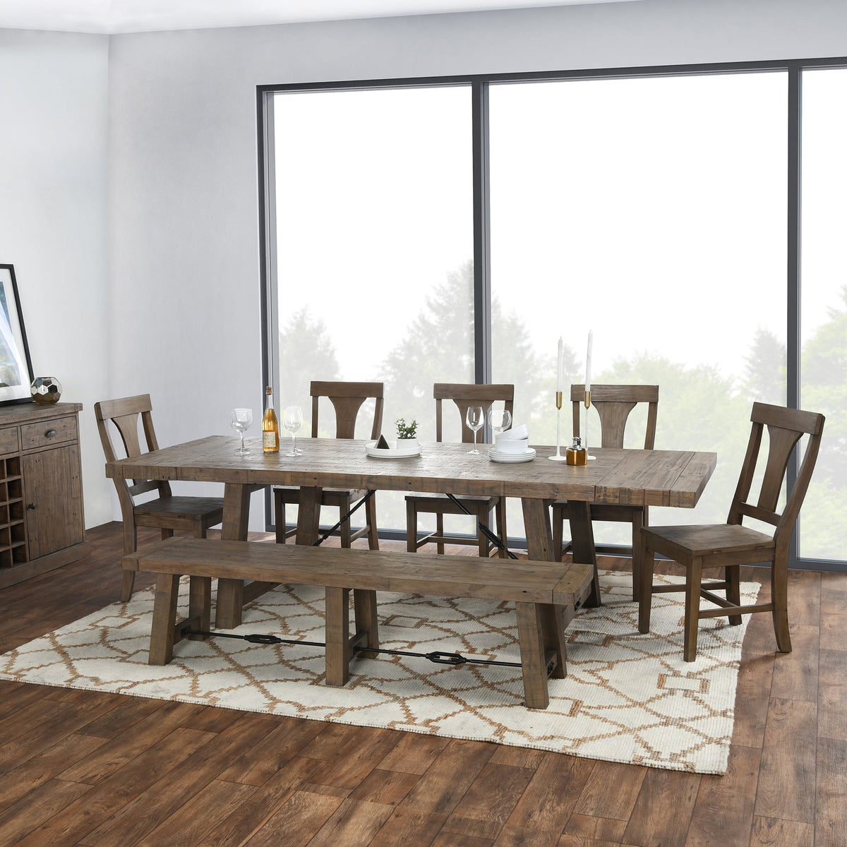 Tuscany Extendable Dining Table by Classic Home at Eve Furniture