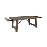 Tuscany Extendable Dining Table - Distressed Brown by Classic Home at Eve Furniture