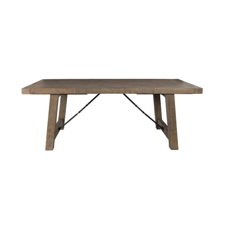 Tuscany Extendable Dining Table - Distressed Brown by Classic Home at Eve Furniture