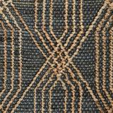 Tustin Blue Charcoal/Natural Rug by Classic Home at Eve Furniture