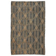 Tustin Blue Charcoal/Natural Rug by Classic Home at Eve Furniture