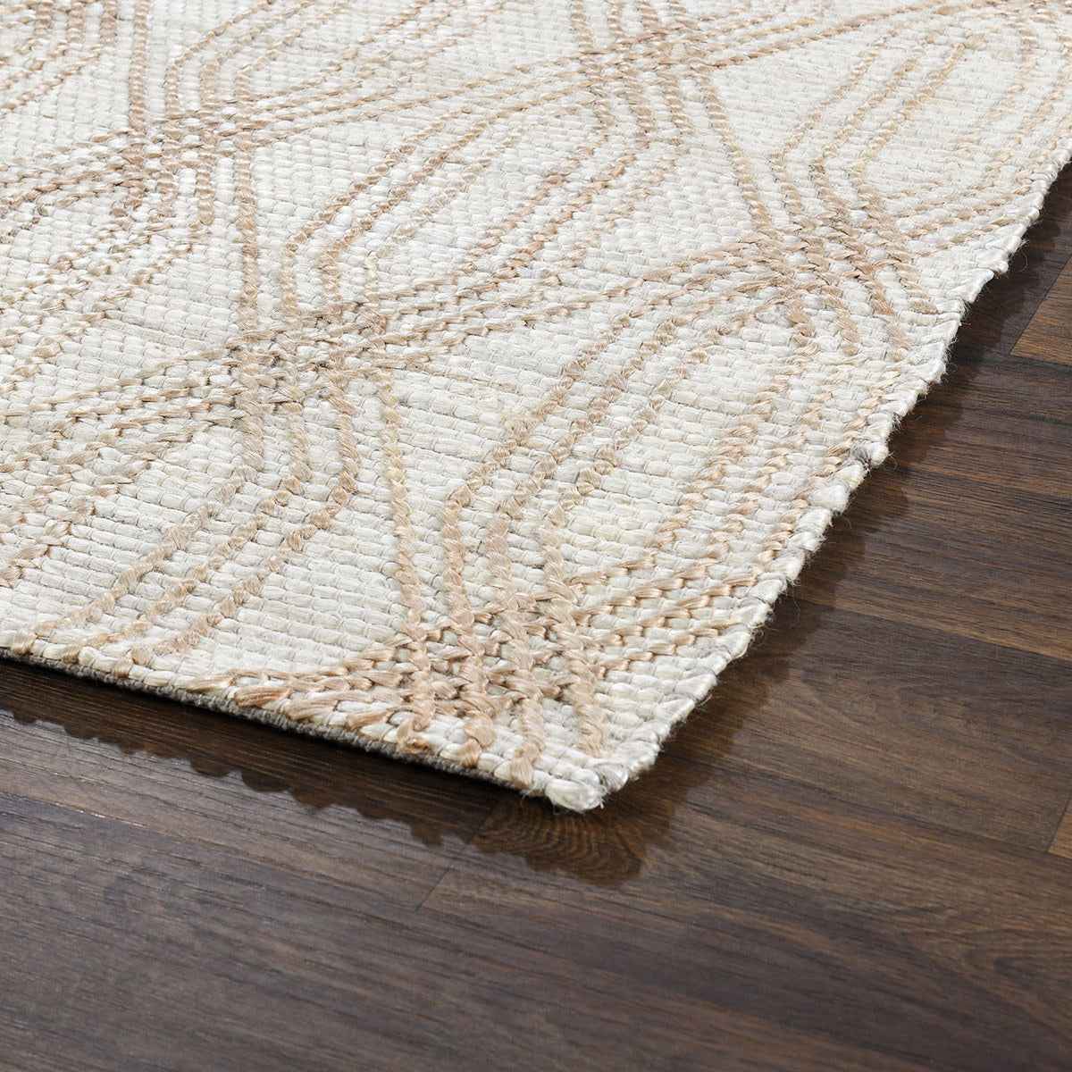 Tustin Ivory/Natural Rug by Classic Home at Eve Furniture