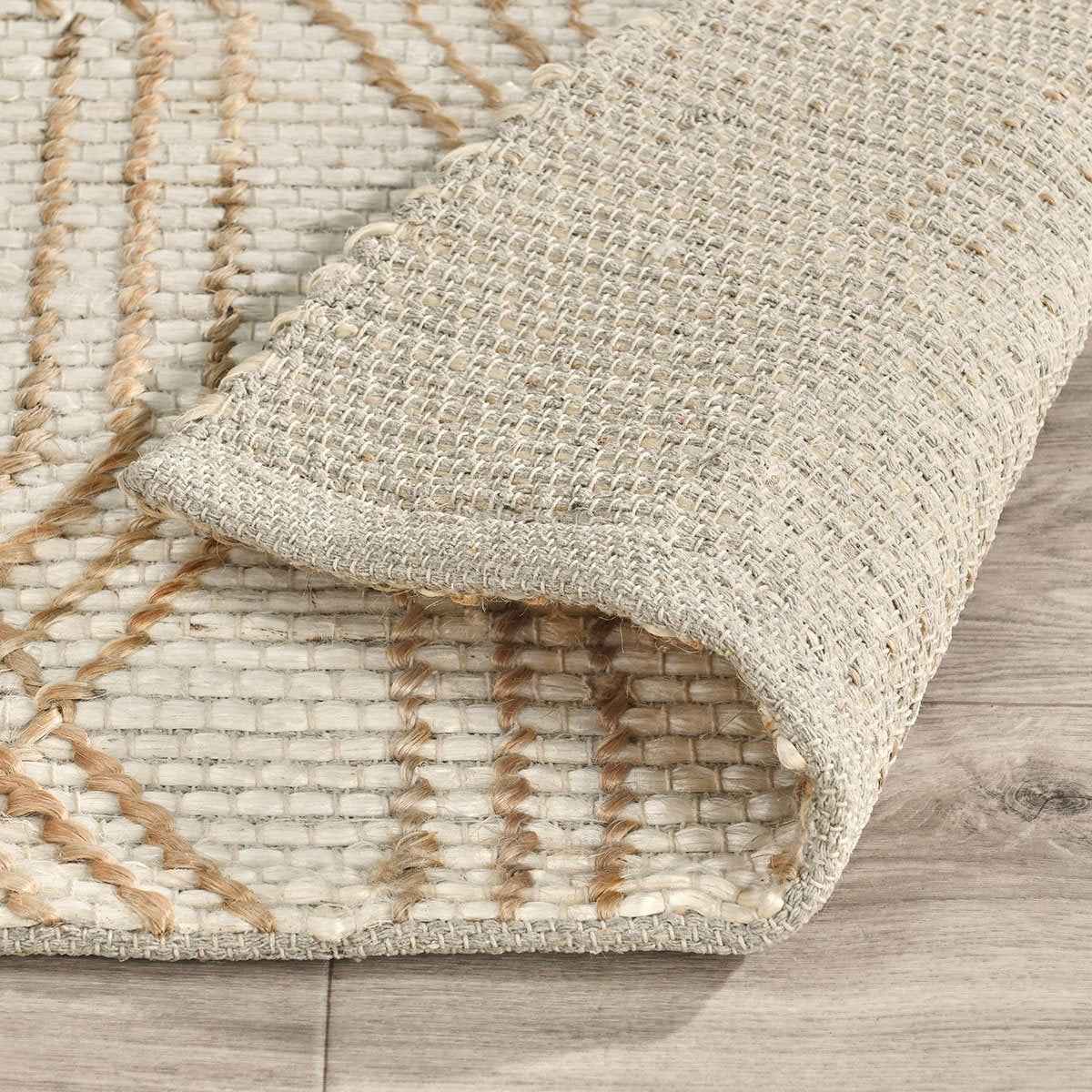 Tustin Ivory/Natural Rug by Classic Home at Eve Furniture