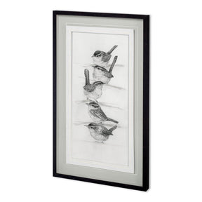 Tutti II by Mercana Studio a Hand Embellished Textured Framed Art Print Matted under Glass by Mercana at Eve Furniture